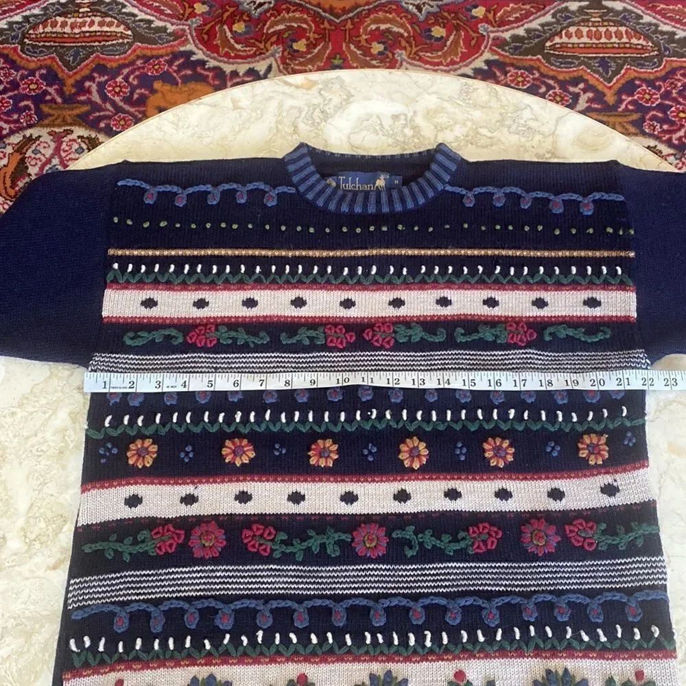 Vintage Tulchan 100% Wool Sweater - Picture 12 of 15